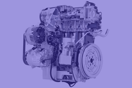 Volkswagens 2.0L TDI fire-cylindrede, inline, turboladede, direct-injected, common-rail diesel motor